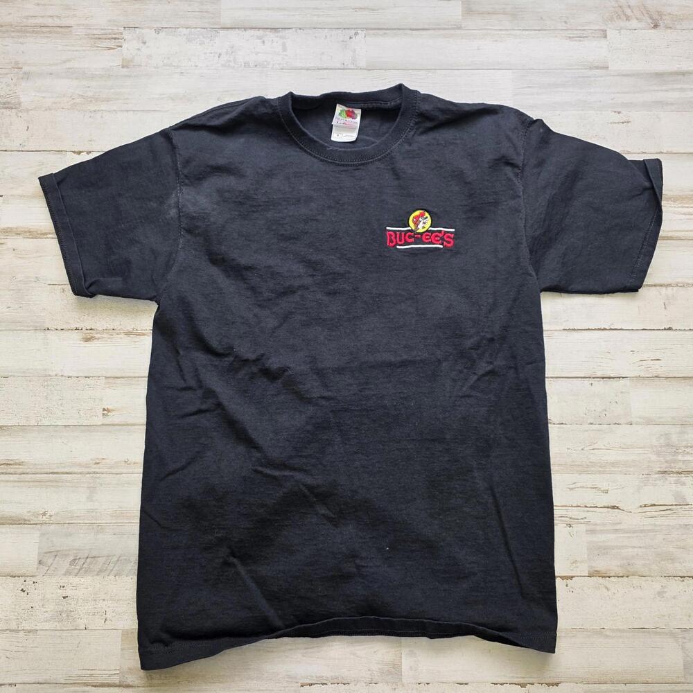Vintage Embroidered Buc-ee’s "It's A Beaver" Texas Gas Station T-Shirt M Bucces